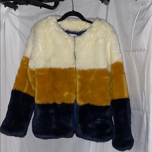 Tru colored fur jacket